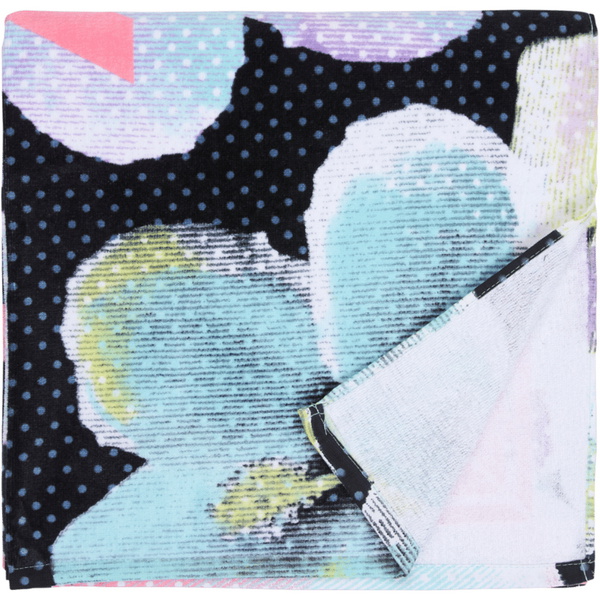 2026 Roxy Womens Into The Sun Towel ERJAA04359 - Anthracite Im Fleur Real